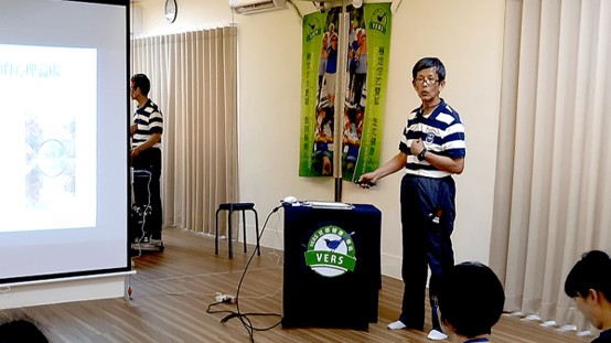 方進隆教授「運動生活化課程」教學現場